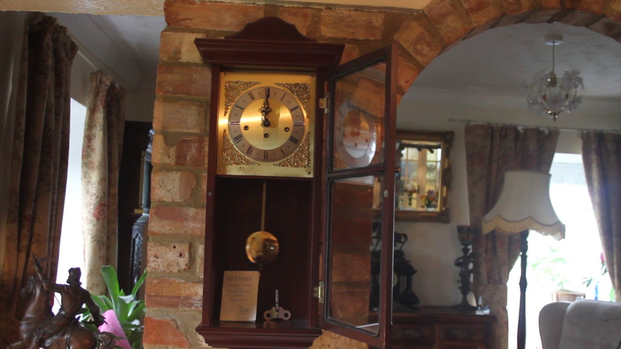 Vintage 'Metamec' Wall Clock with German 'FHS' Movement & Westminster