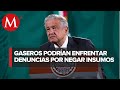 AMLO garantiza abasto de gas en Valle de México tras paro de distribuidores