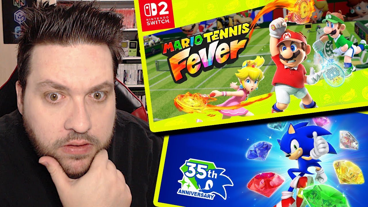 Sonic 35th Anniversary + Mario Tennis Fever Übersichtstrailer 🎾  @NintendoDE Reaction