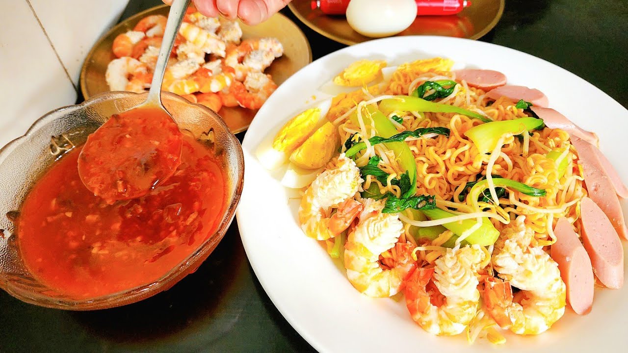 SỐT MÌ TRỘN ĐA NĂNG/Cách làm sốt mì trộn đa năng và món mì trộn cực ngon ai cũng thích#917