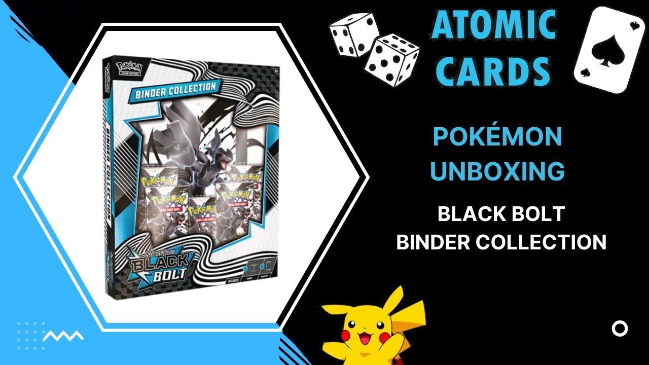 Pokémon Unboxing - Scarlet & Violet Black Bolt Binder Collection