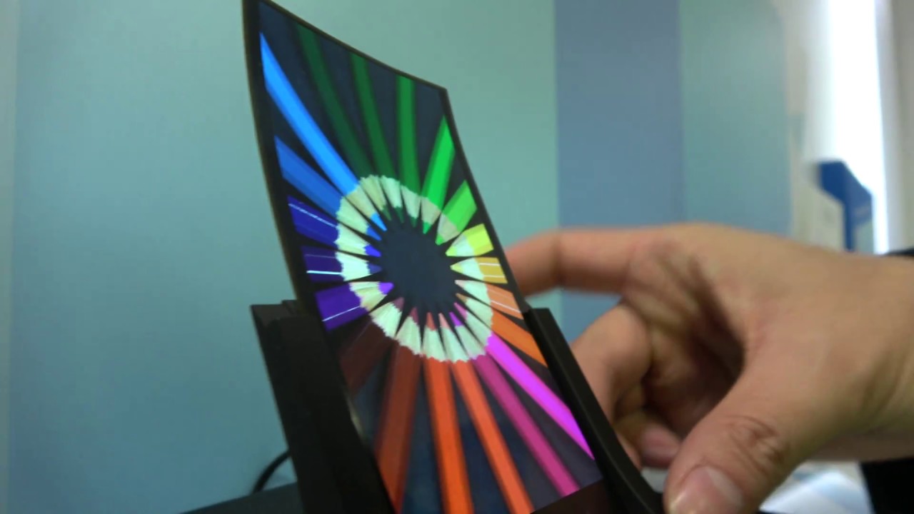 Tianma flexible OLED, bezel-less full active LCD with Notch - YouTube