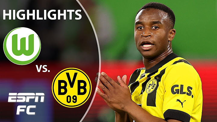 VfL Wolfsburg vs. Borussia Dortmund | Bundesliga Highlights | ESPN FC