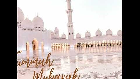 Mustafa Jaan E Rehmat Pe Lakhon Salam|Atif Aslam|jumma mubarak| status