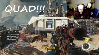 INSANE JUMPSHOT QUAD COLLATERAL! CoD Sniper Quad Collateral 4 in 1! ft. @KerzyMonkey #ObeyRC
