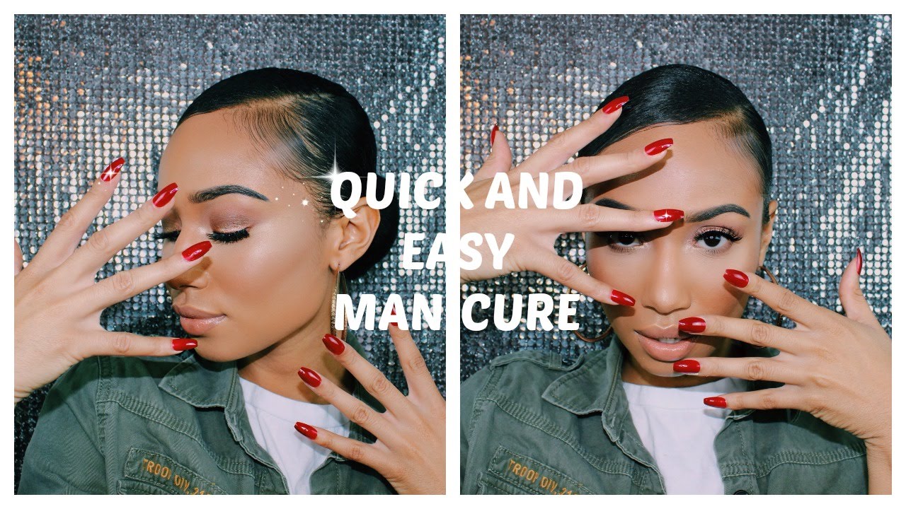 QUICK & EASY MANICURE |Nailhur