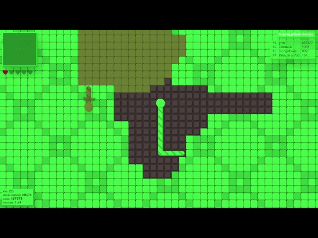 The power of an empty server (full map on splix.io w/friends) : r/IoGames