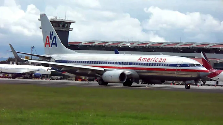 American Airlines Boeing 737-800 at SJO