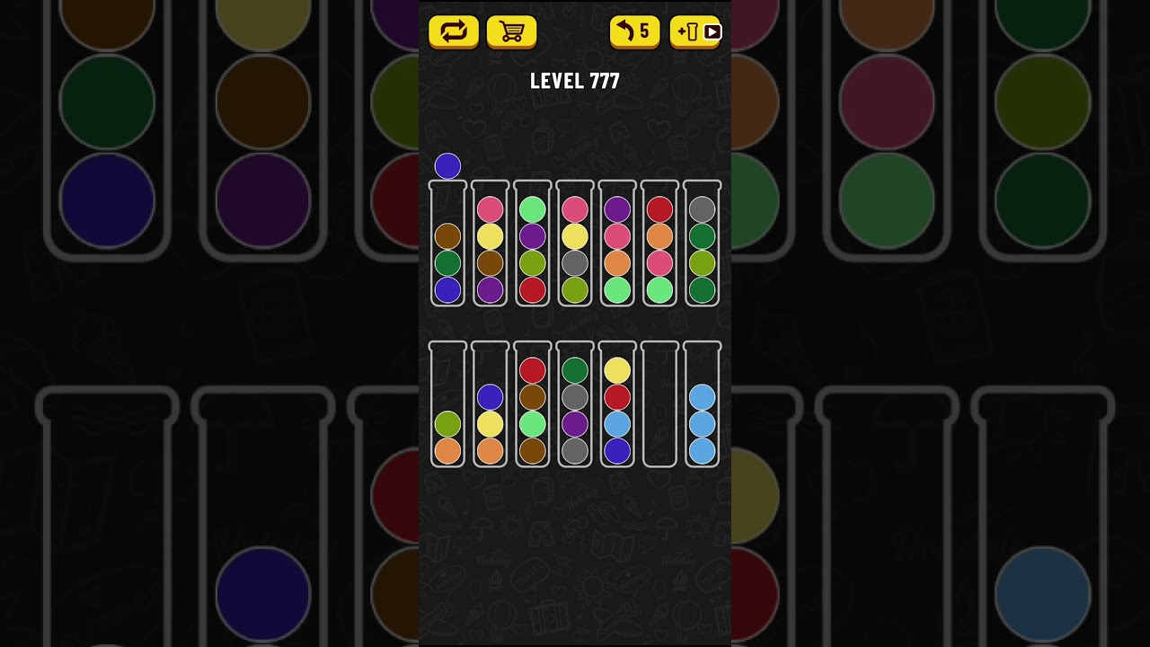 Ball Sort Puzzle - level 777 - YouTube