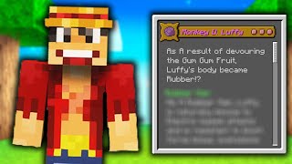 Monkey D. Luffy Origin - Minecraft Origins Mod