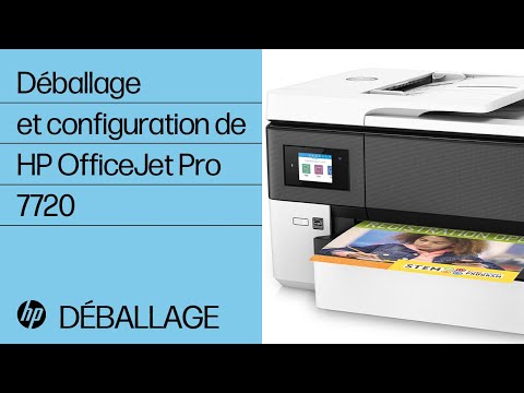 Installation de l'imprimante HP OfficeJet Pro 7720, HP OfficeJet, Assistance HP