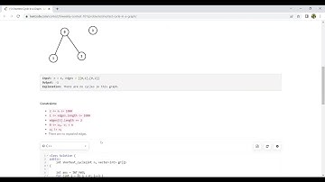 6330. Shortest Cycle in a Graph || Biweekly Contest 101 || Leetcode Solutions Subscribe
