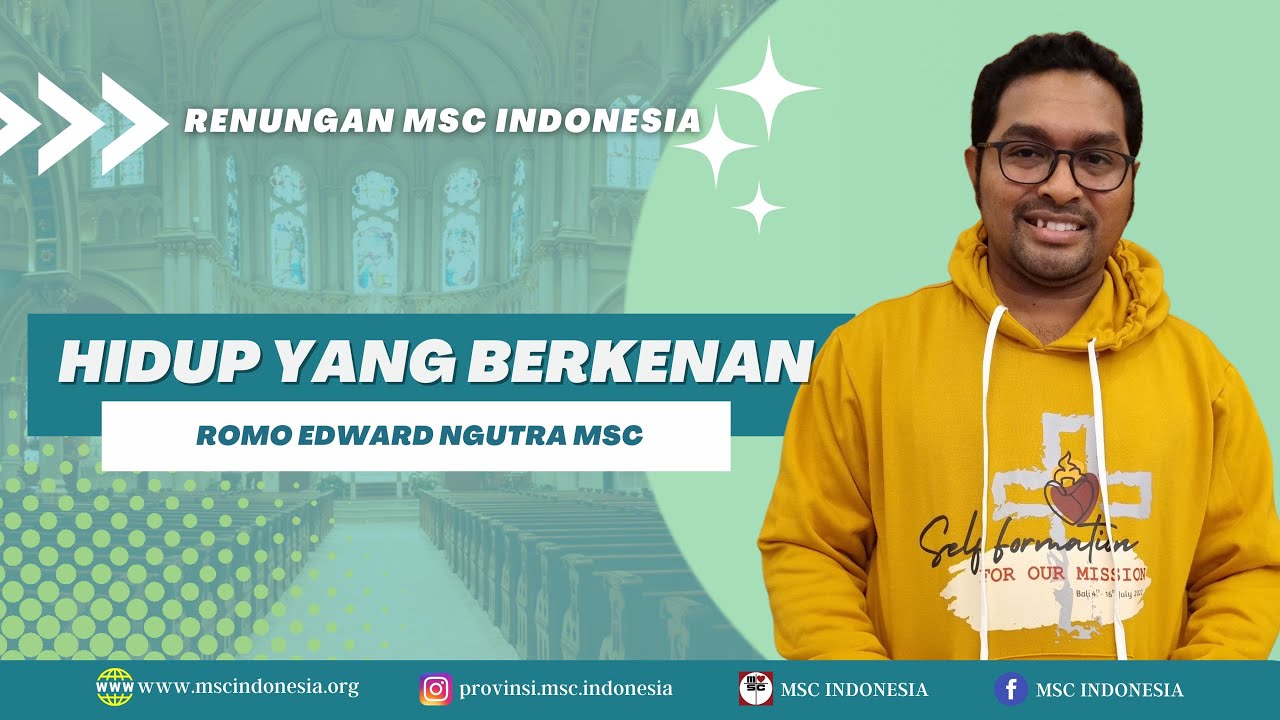 Edward Romo RENUNGAN HARIAN KATOLIK | HIDUP YANG BERKENAN | ROMO EDWARD SESCO ...