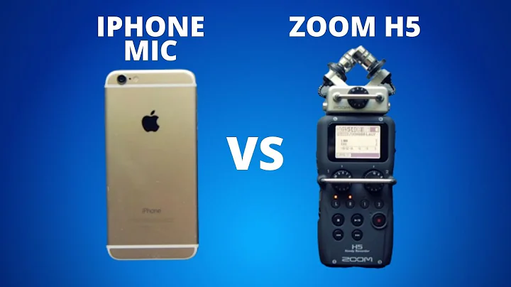 iPhone vs Zoom H5... Which Mic Sounds Better?  🤔