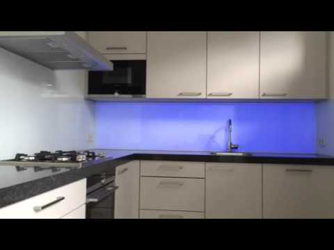 Led verlichting keukenglas youtube