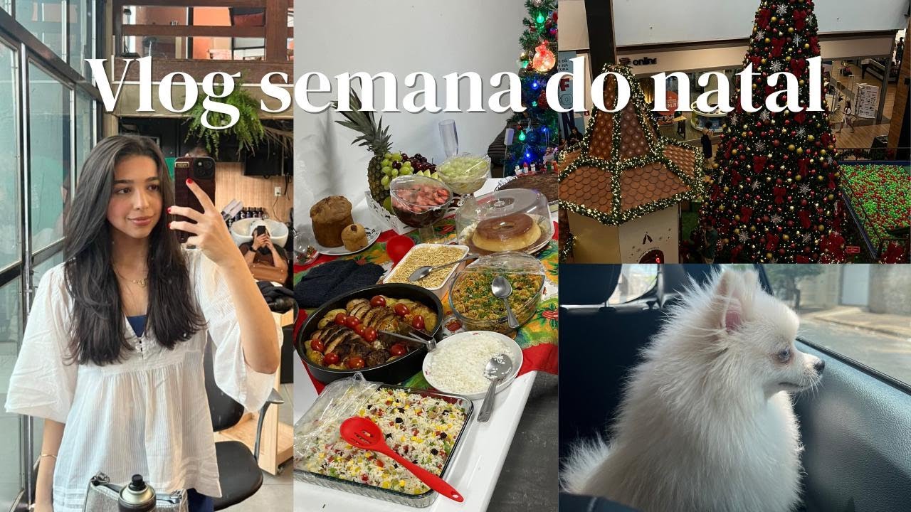 Vlog do meu NATAL 🎄 | shopping, rotina e preparativos