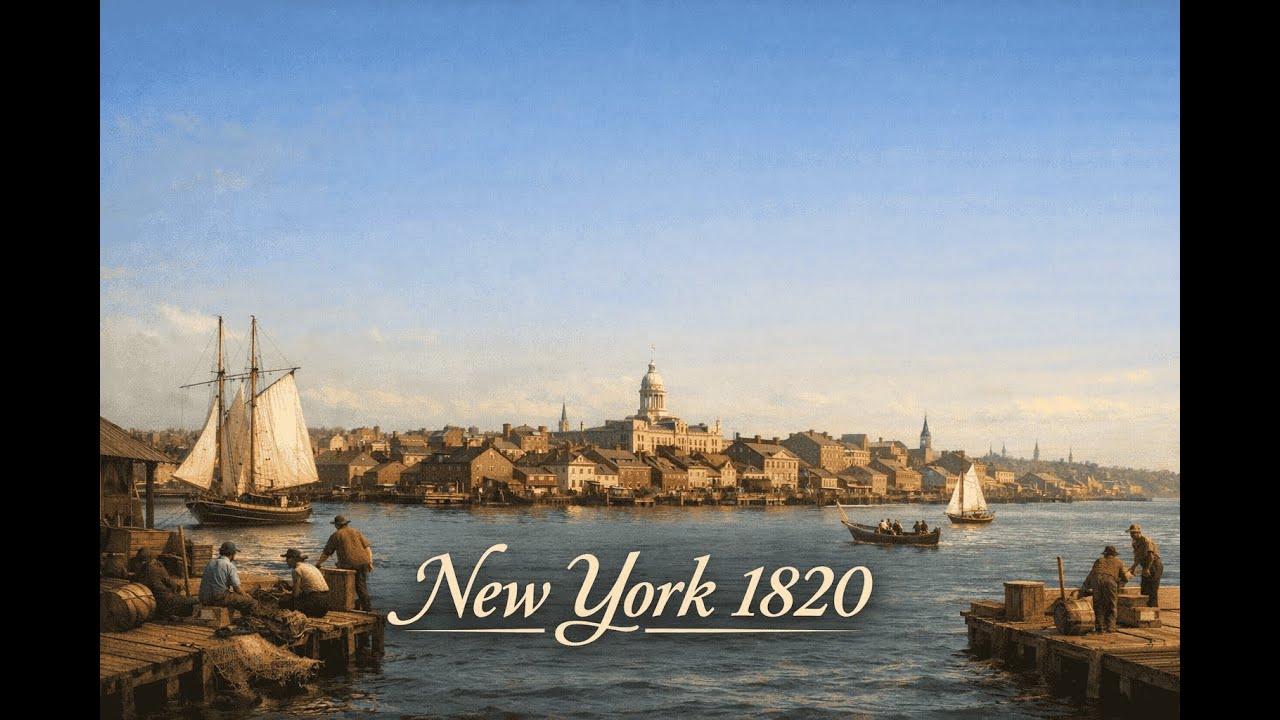New York 1820 Life in Manhattan Before Skyscrapers and Steel new york history of