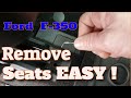 HOW TO REMOVE SEATS  - 2017 FORD F-350