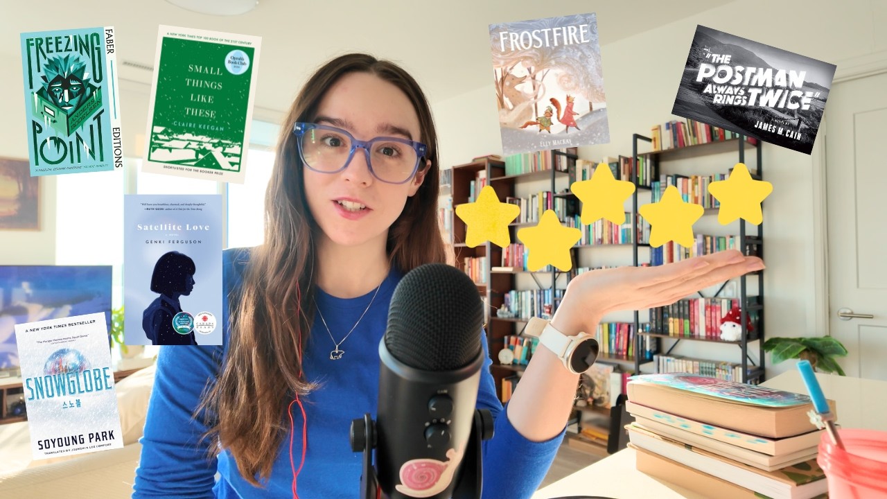 all the books i read this winter 💕 5 stars/dnfs