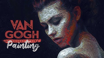 Van Gogh Painting Photoshop Action | The Exotic Canvas Photoshop Actions Bundle | Artixty