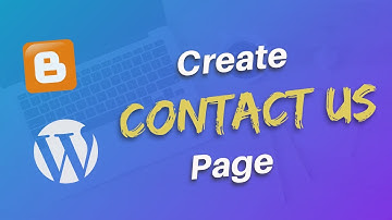How to Create Contact Us Page In Blogger | Add Blogger Contact Form in Hindi | #23
