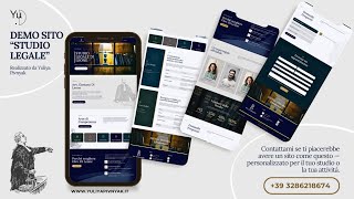 Demo Sezioni Chi Sono, Casi Studio, Contatti – Sito Professionale per Avvocati e Consulenti