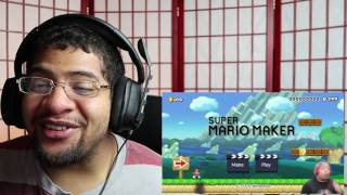 DashieGames: Super Mario Maker Rage Compilation REACTION