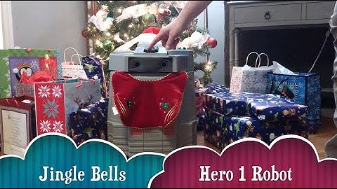 Heathkit Hero 1 Vintage Robot Sings Jingle Bells
