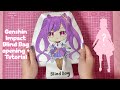 Genshin Impact 🩵 Blind bag opening + tutorial | ASMR | sanriolve