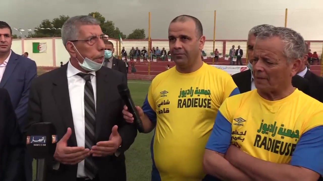 La Radieuse Sport célèbre avec la jeunesse d'Al-Azharia à Tissemsilt la finale AL ROH EL ERRIADIAH