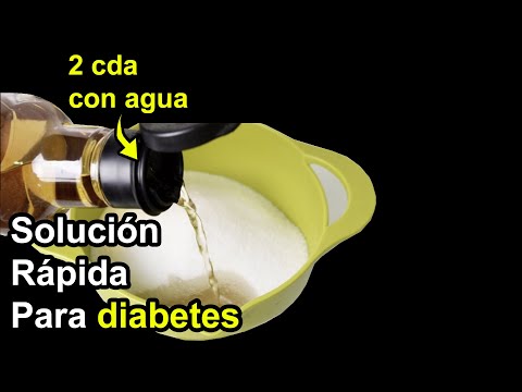 <strong>Solo</strong> 2cda de <strong>ESTO</strong> con agua (Solución rápida para diabetes)