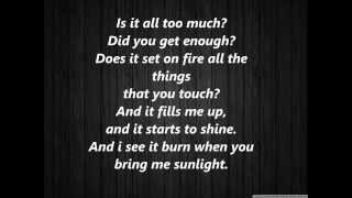 The Magician - Sunlight feat. Years & Years lyrics
