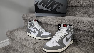 Air Jordan 1 Retro High Og Washed Black Heritage. Aj1S