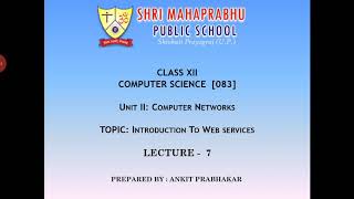 Introduction to Web Services