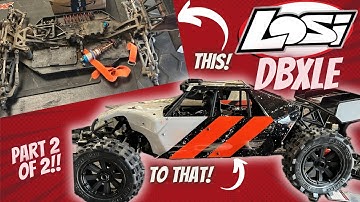 Losi DBXL E 2.0 restored! BIG 1/5th scale bash session! Get you one It’s a beast! Part 2 the finale!