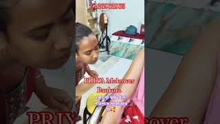 priya Makeover ✨ #hairstyle #parlour #beauty #basic #course #Bankura #Tranning #salon #waxing #stude