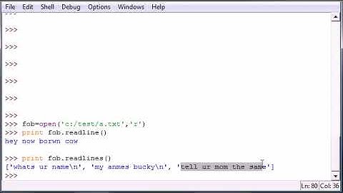 Python Programming Tutorial – 42 – Reading and Writing