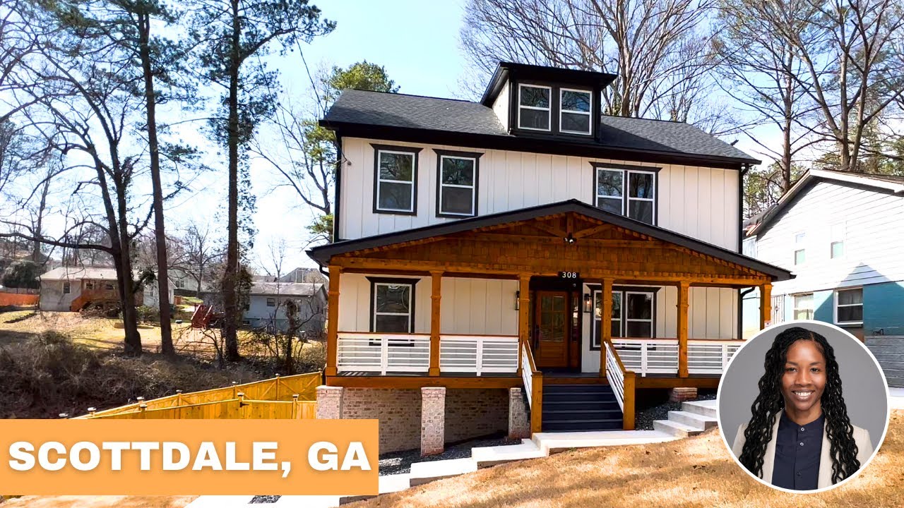 RUSTIC New Construction Home For Sale Scottdale, Ga 4 Bedrooms 3.