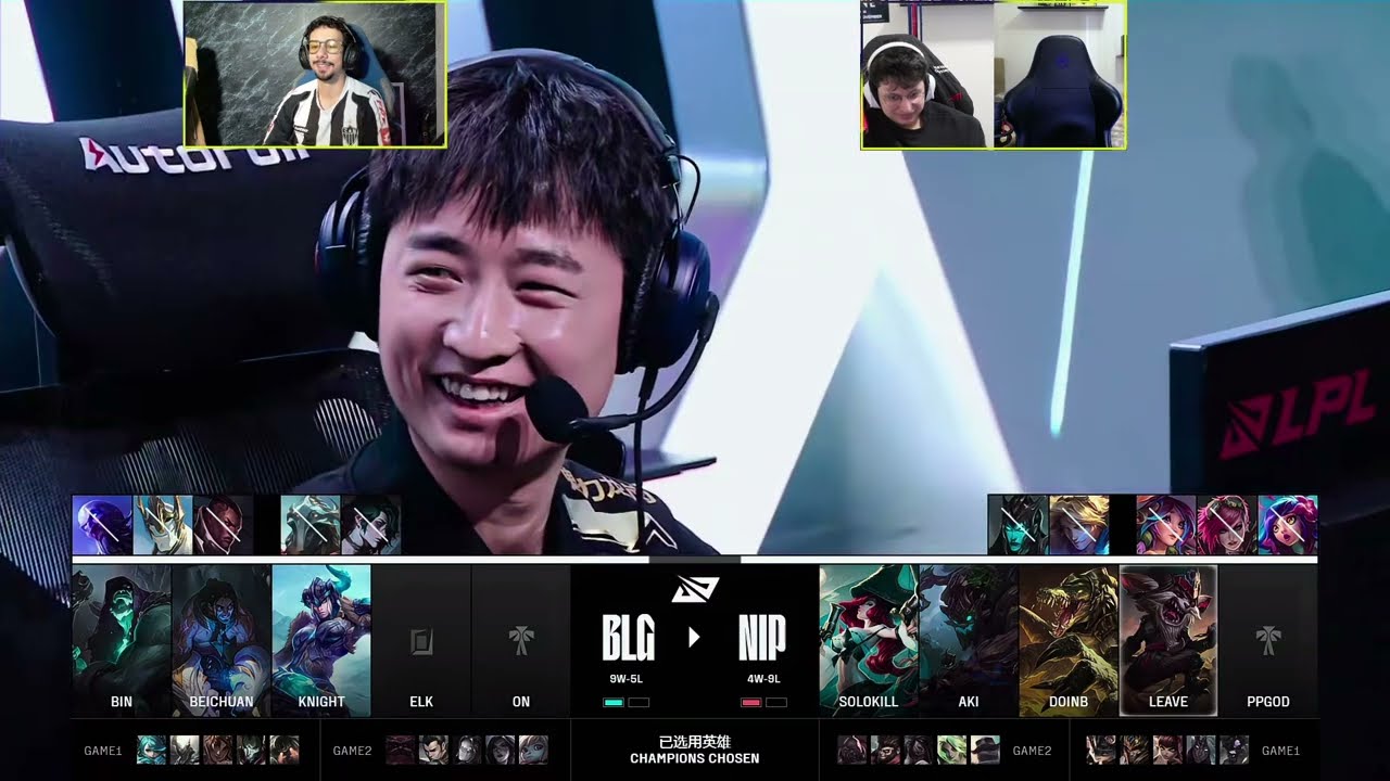 BLG X NIP | Jogo 3 - MD3 | Grupo Ascend | LPL Split 2 - 2025 | Ilha das Lendas