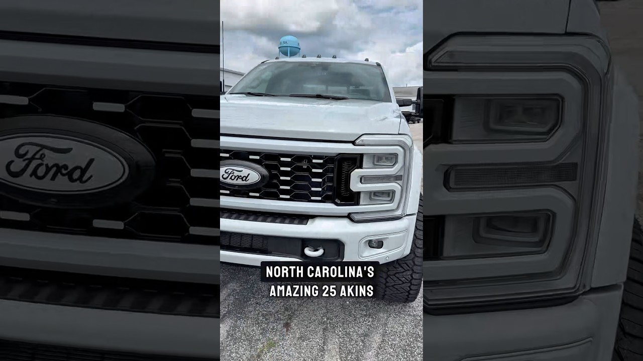 2025 Ford F450 Platinum 2.5” Leveled on 37s-GCI Turf Services