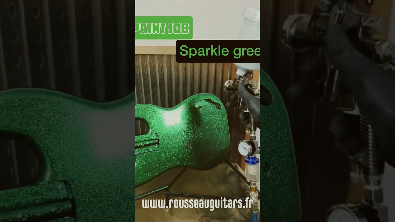 Paint Job : sparkle green
