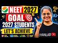 NEET 2027 Aspirants | Set Your Goal Today! 🎯 | Gyanlab Tutorial | Anjali Patel