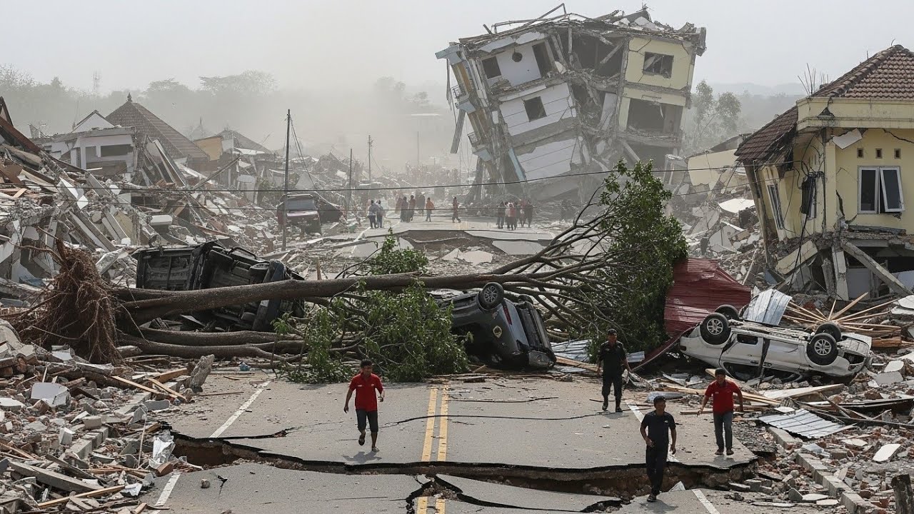 DETIK-DETIK GEMPA PACITAN M6,4 | Guncangan Terasa di Bantul, Jogja, hingga Jateng