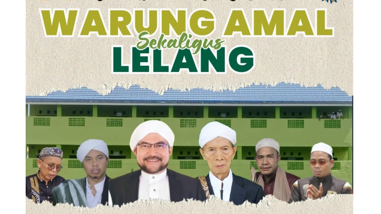 WARUNG AMAL SEKALIGUS LELANG AMAL UNTUK PELUNASAN HUTANG RUANGAN KELAS BARU [ MALAM PERTAMA ]