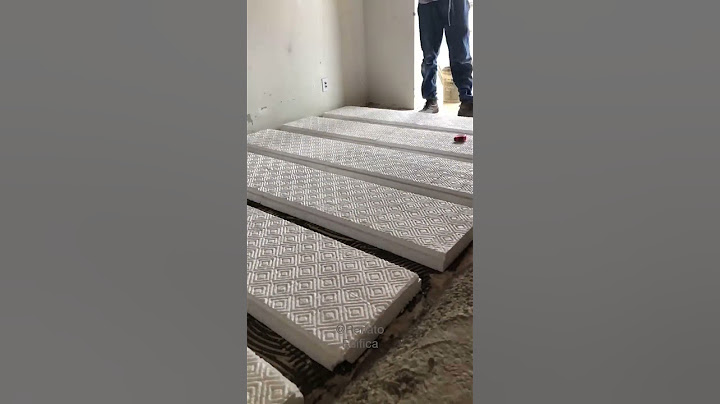 Além de elevar o piso, acaba com o barulho na casa do vizinho de baixo.