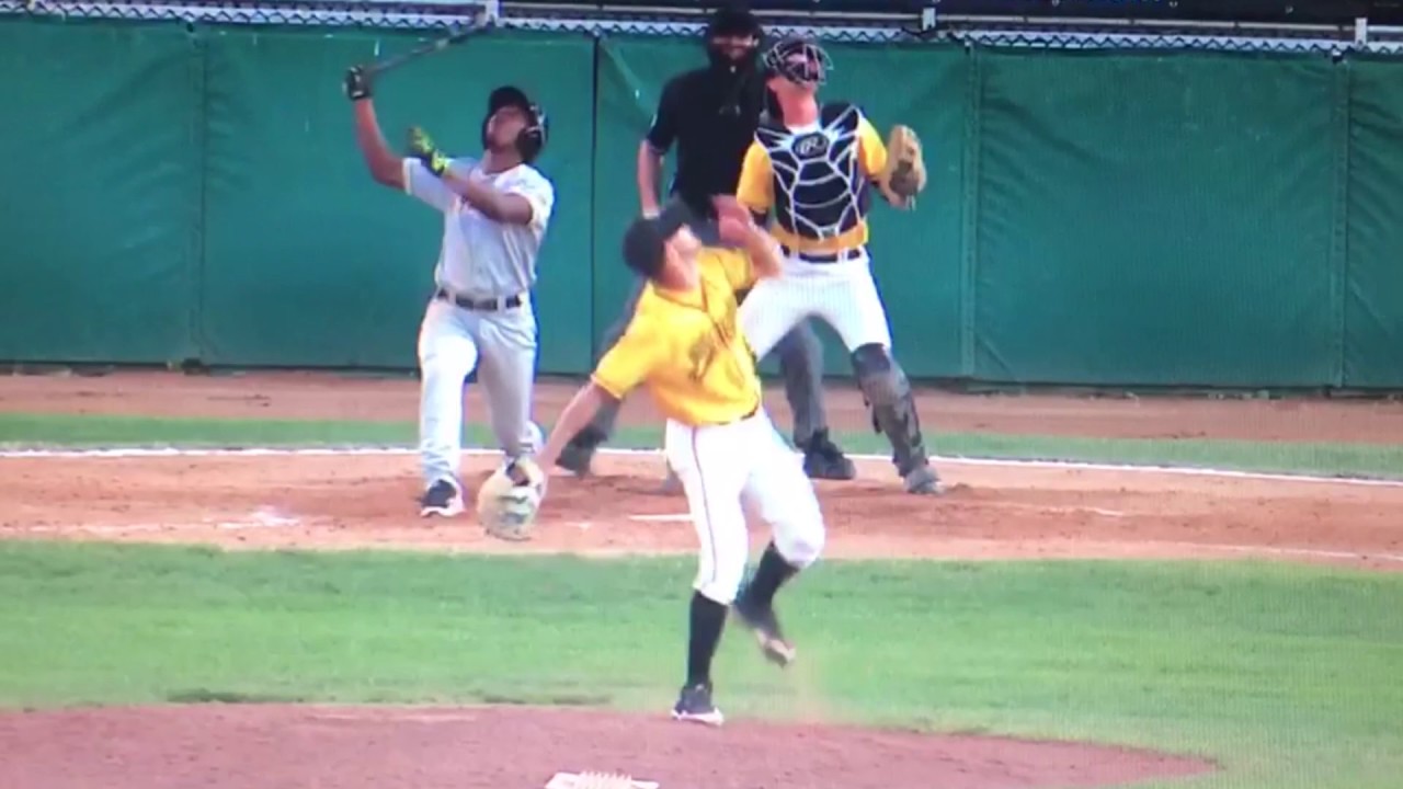 Joshua Bissonette defense for the Wilmar Stingers Baseball Team