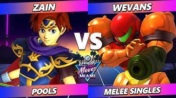 LMMM 2025 - Zain (Roy) Vs. Wevans (Samus) Smash Melee - SSBM