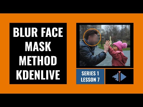 Blur face [Mask Method] | Kdenlive beginner tutorial