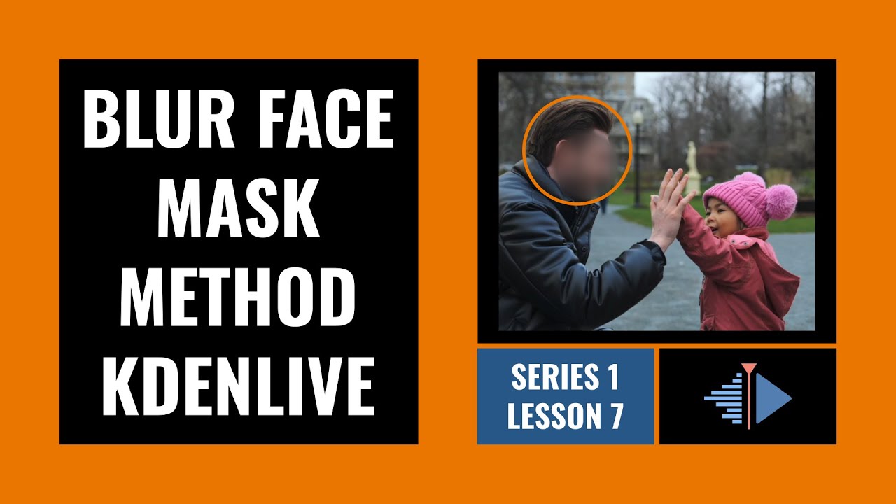 Blur face [Mask Method] | Kdenlive beginner tutorial