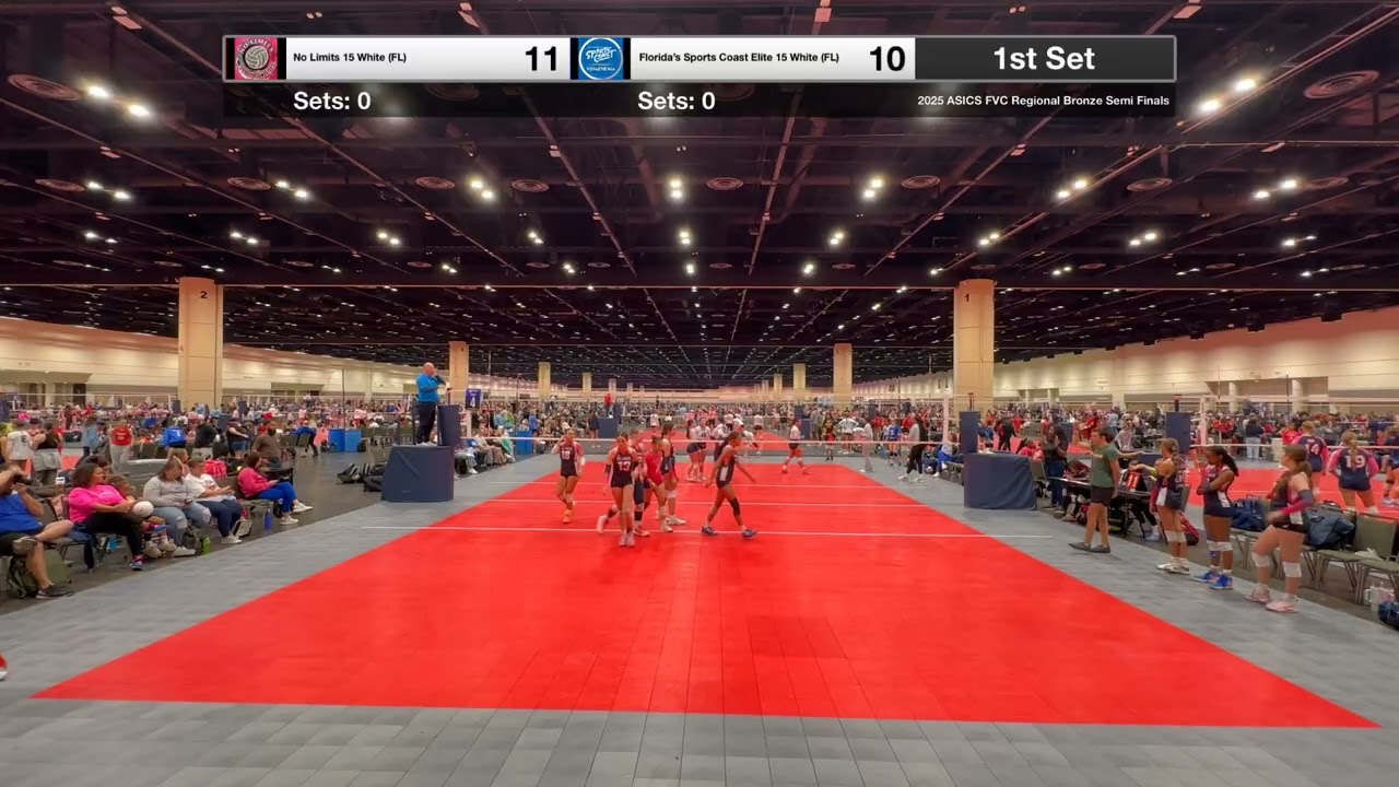 No Limits 15 White vs Florida’s Sports Coast Elite 15 White